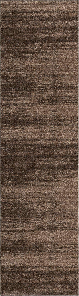 Rug Unique Loom Del Mar Brown Runner 2' 7 x 10' 0