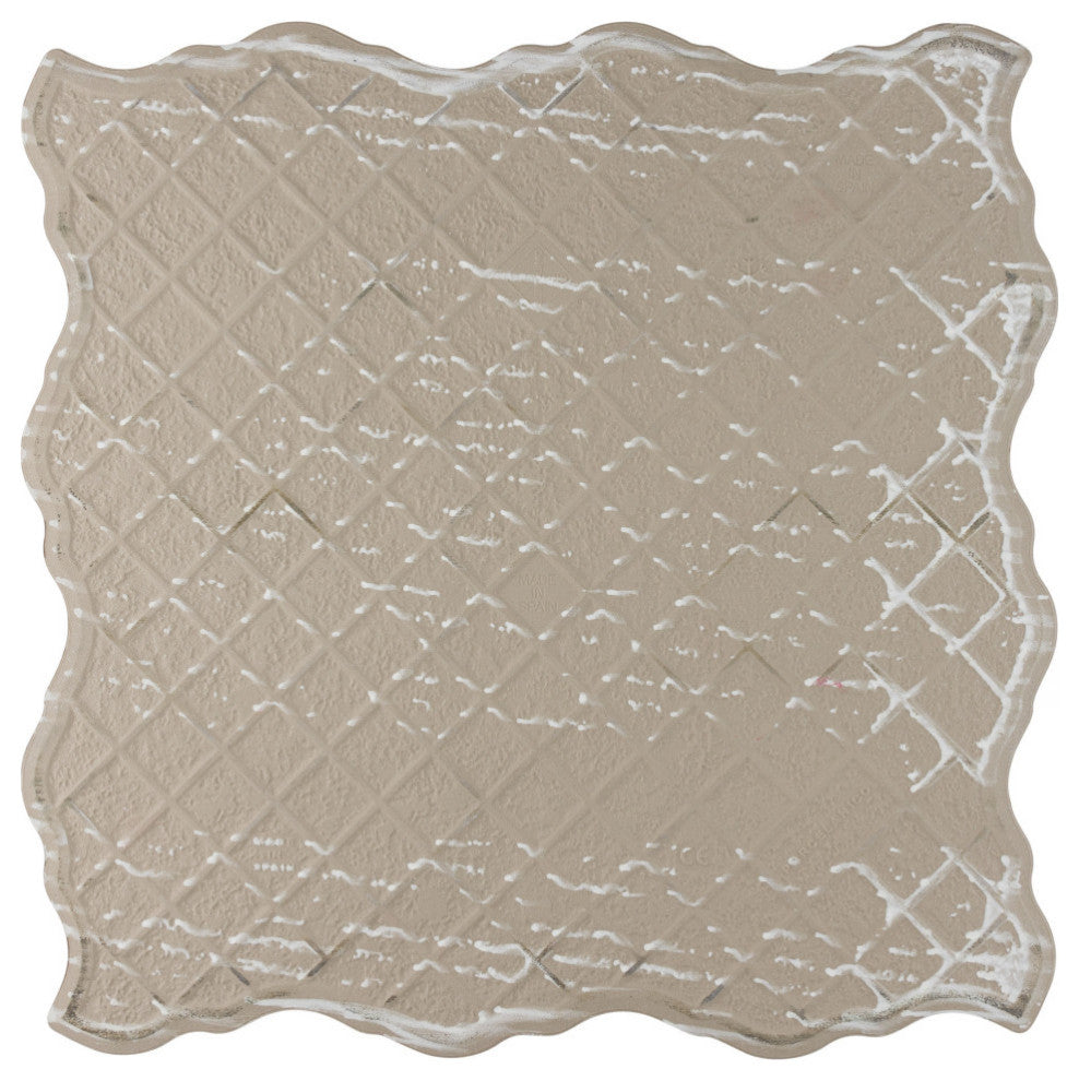 Canet Porcelain Floor and Wall Tile Sample, Gray