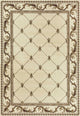 9' X 13'  Polypropylene Ivory Area Rug