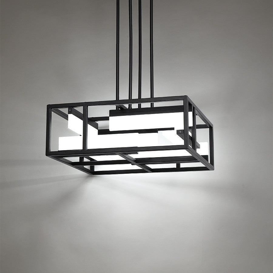 Memory 22" LED Pendant 3000K, Black