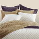 Velvet Diamond Quilt, Twin, Amethyst, 1 Piece