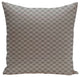 Geometric Decorative Pillow, Classic Grey, 20"x20"