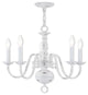 Williamsburgh 5-Light Chandelier, Antique White