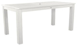 Rectangle Counter-Height Dining Table, White