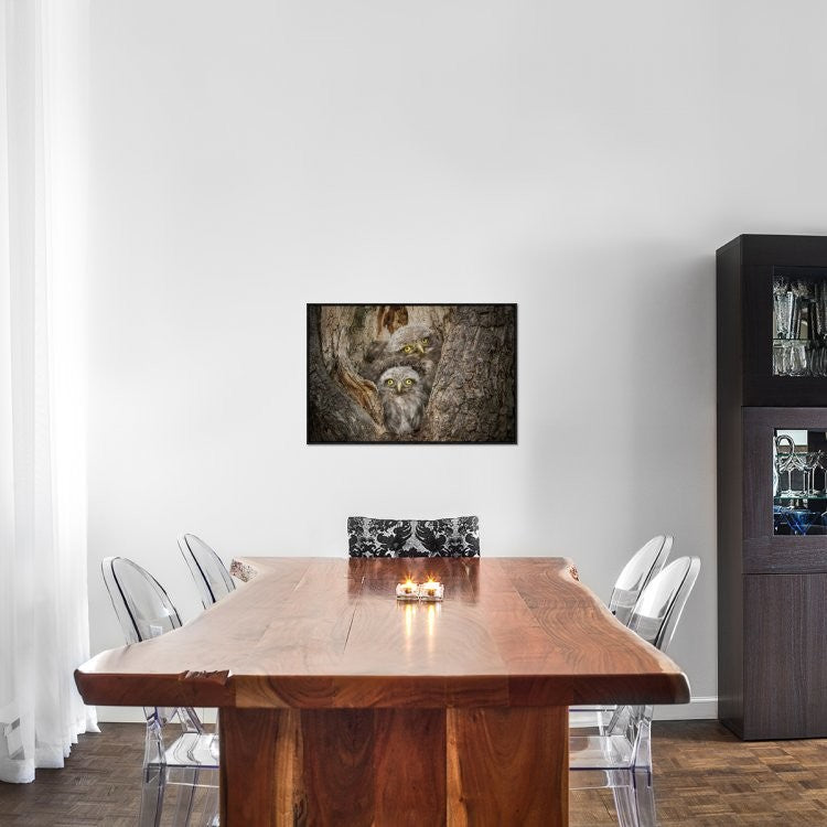 "Civ and Civ" Framed Canvas Giclee by Ghizzi Panizza Alberto, 31x21"