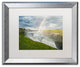 Michael Blanchette Photography 'Gullfoss Rainbow' Matted Framed Art, 20x16