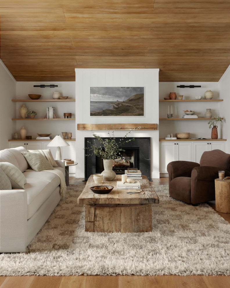 Angela Rose x Loloi Amira Ivory / Pebble 7'-10" x 10' Area Rug
