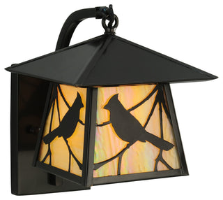 8W Stillwater Song Bird Curved Arm Wall Sconce