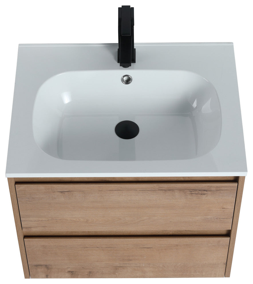 24" Sink Vanity, Plywood, Smc Top, No Faucet