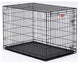 Midwest Life Stages Single Door Dog Crate, Black, 48"x30"x33"