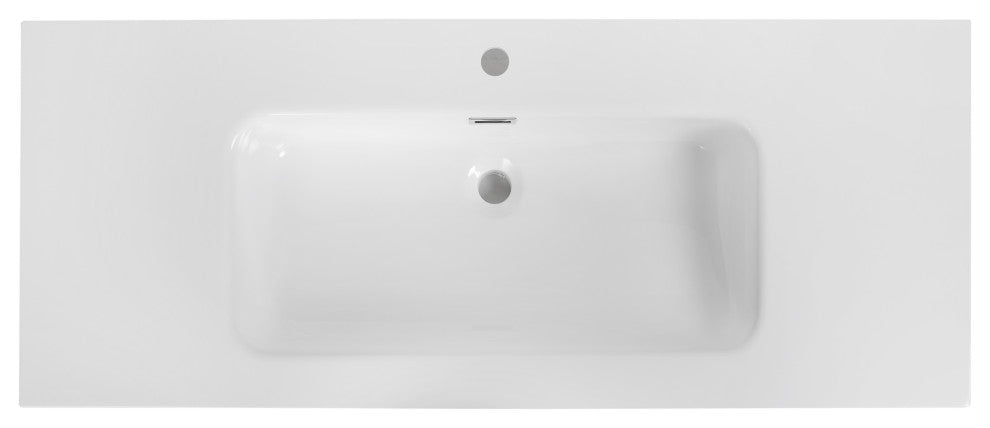 35" Solid Surface Resin Streamline K-90036-35 Vanity Top