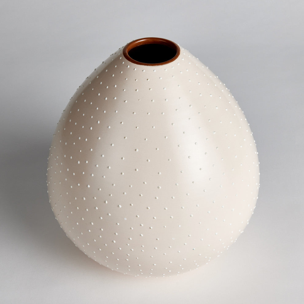 Keyla Large White Vase