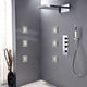 Fontana Brono 22" Shower Set 6 Massages Body Sprays