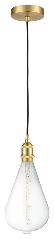 INNOVATIONS LIGHTING 616-1P-SG-BB164LED Edison 1 Light Mini Pendant