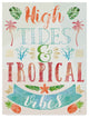 Jess Aiken ''Words Of Paradise Iii'' Canvas Art, 14"x19"