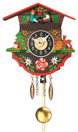 Engstler Battery-Operated Clock- Mini Size With Music/Chimes