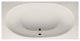 Malibu Delray Rectangle Bathtub Biscuit, 84"x42"x22", Soaker