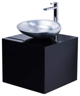 Dora Lacquered Vanity, Black, 18