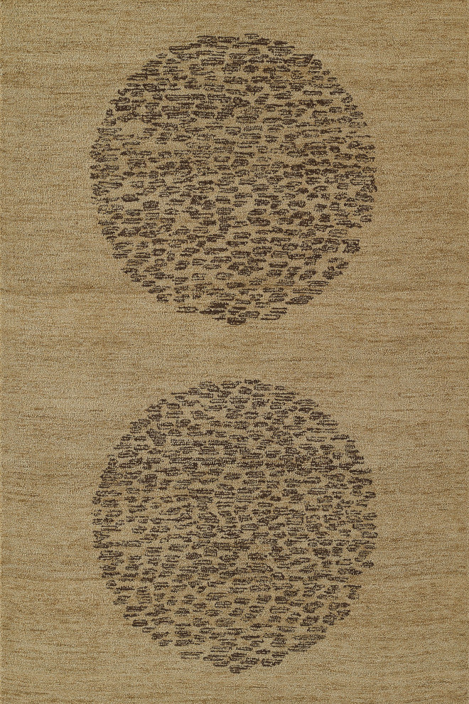 Momeni Teppe Hand Tufted Wool Natural Area Rug 2' X 3'