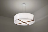 Plura - Pendant, Wood: Dark Stained Walnut, 18