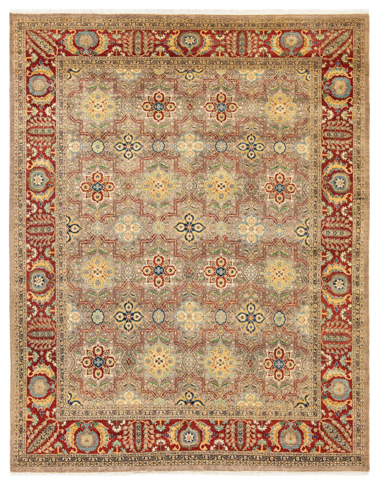 Mogul, One-of-a-Kind Hand-Knotted Area Rug Brown, 8'3"x10'4"
