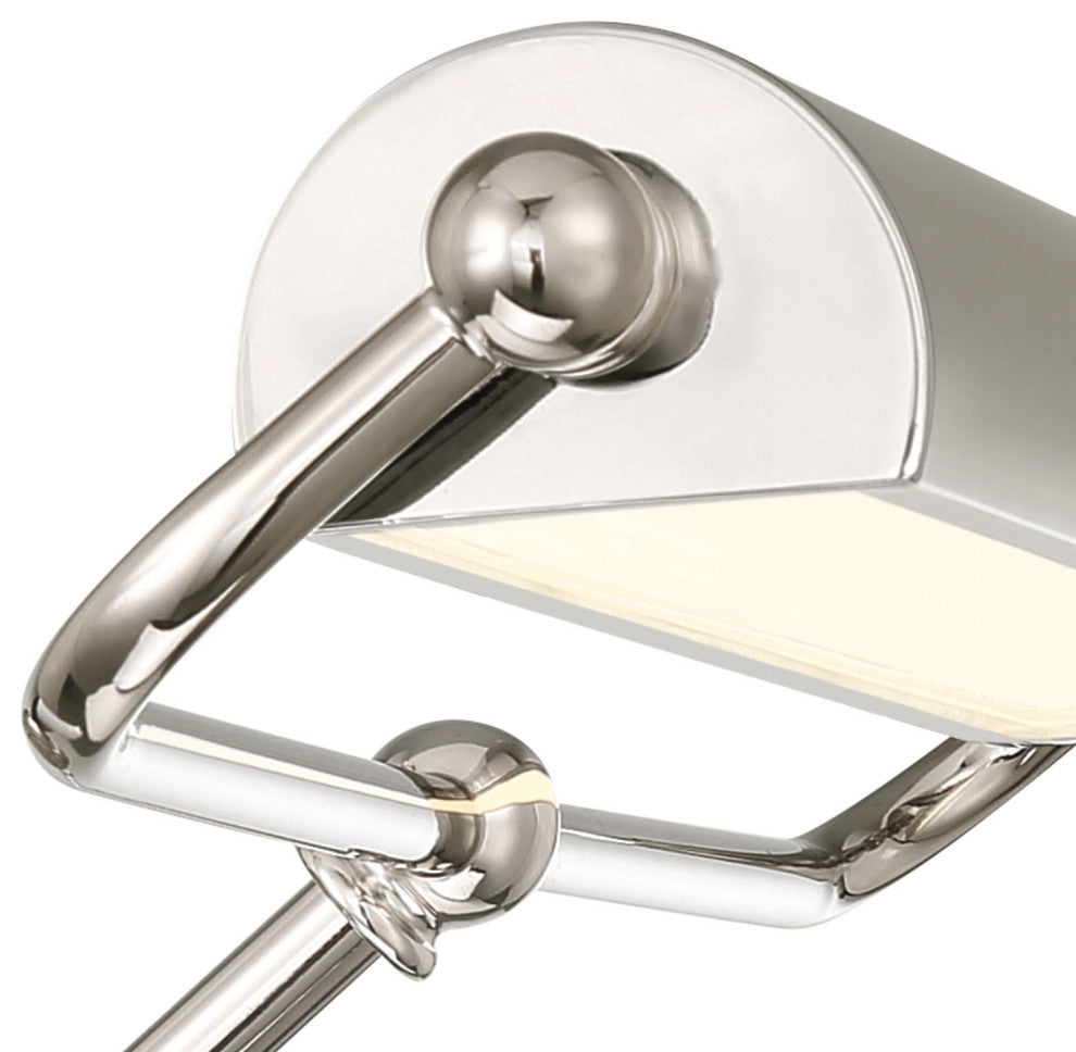 Crystorama Lighting Group MLR-202 Miller 11" Tall LED Wall Sconce - Polished