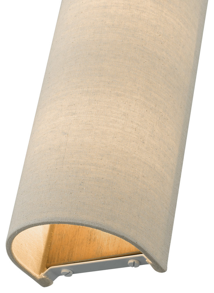 Bellingham 2-Light Antique Gold Leaf ADA Sconce