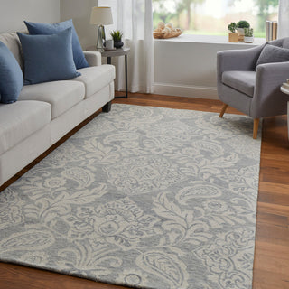Weave & Wander Natal Blue/Gray, Blue/Gray, 2'x3'
