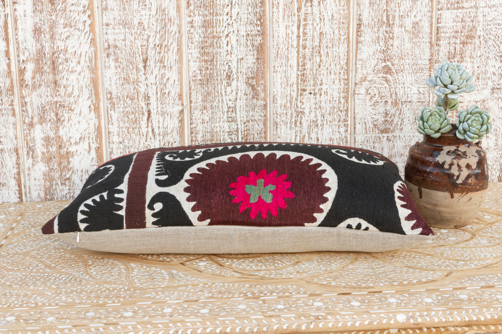 Zeb Gul Suzani Lumbar Pillow