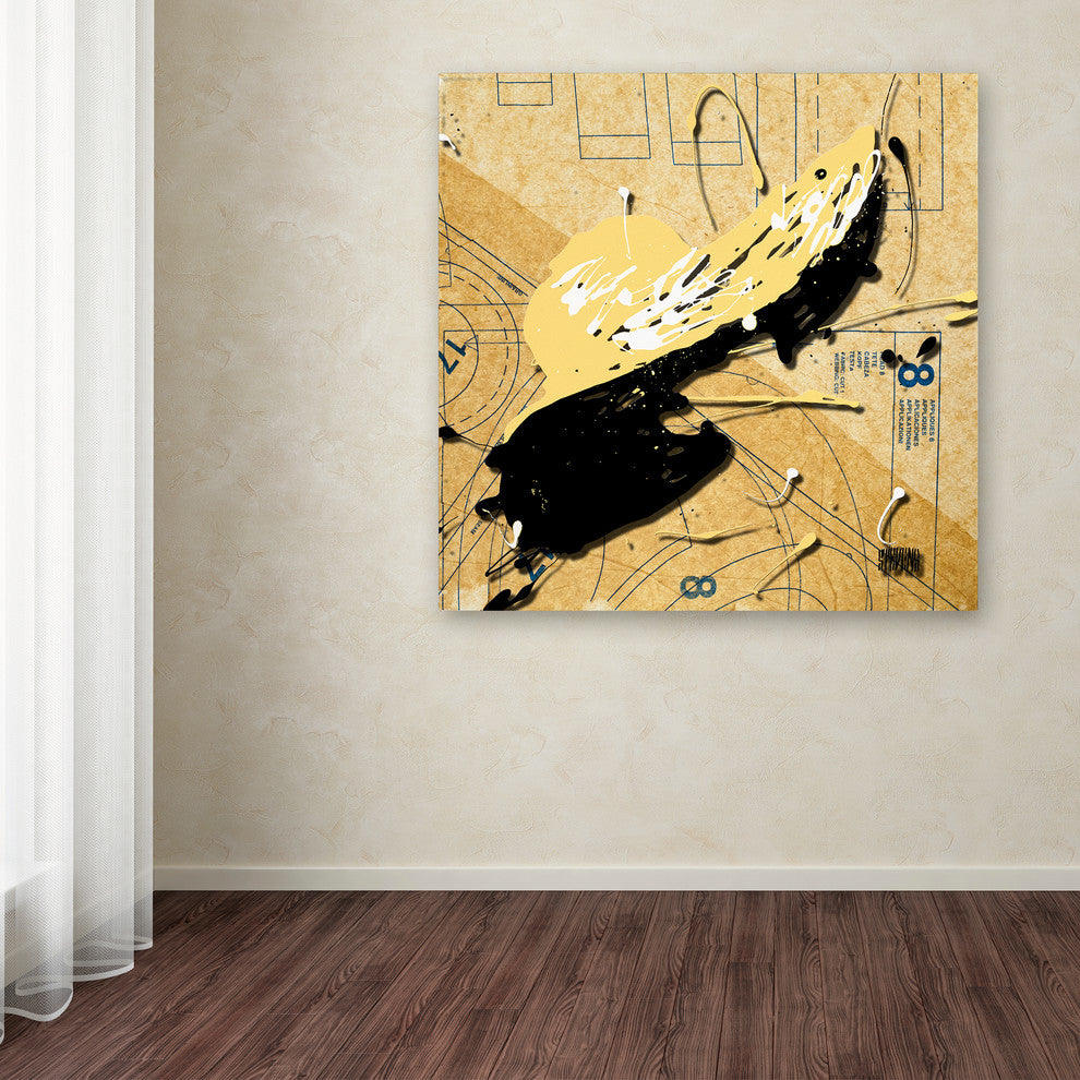 ''Beige Floppy'' Canvas Art by Roderick Stevens
