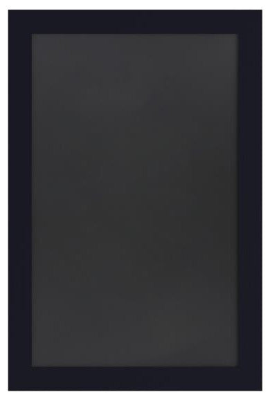 Canterbury Wall Mount Magnetic Chalkboard Sign Set-20" x 30", Black, 20" X 30"