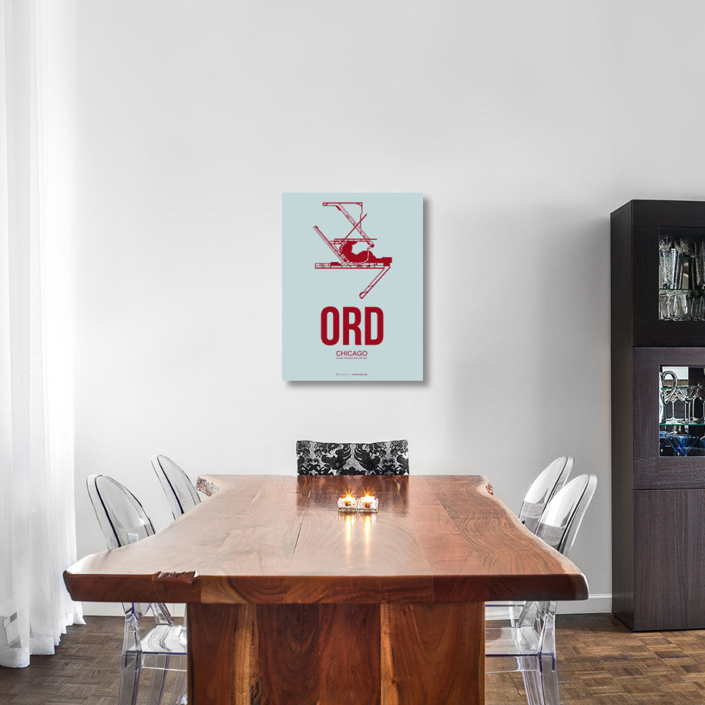 "ORD Chicago Poster 3" Fine Art Print