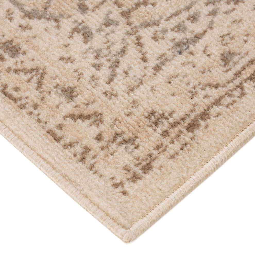 Alpine Imara Area Rug, Cream, 7'10" x 10'2", Medallion