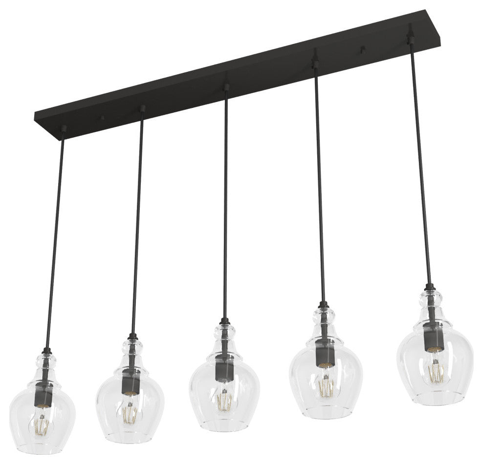 Perch Point Noble Bronze 4 Light Semi-Flush Mount Ceiling