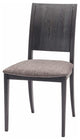 Eska Fabric Seat Dining Chair , Gray Oak
