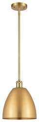 Ballston Dome Pendant, Satin Gold