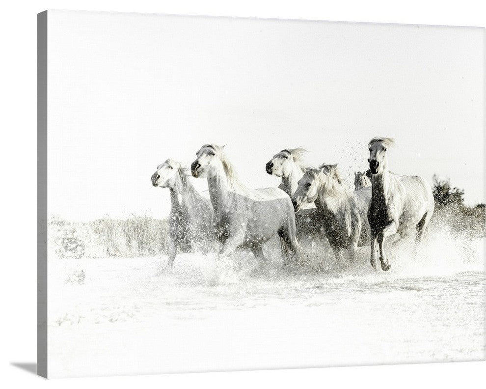 "White Water" Wrapped Canvas Art Print, 24"x18"x1.5"