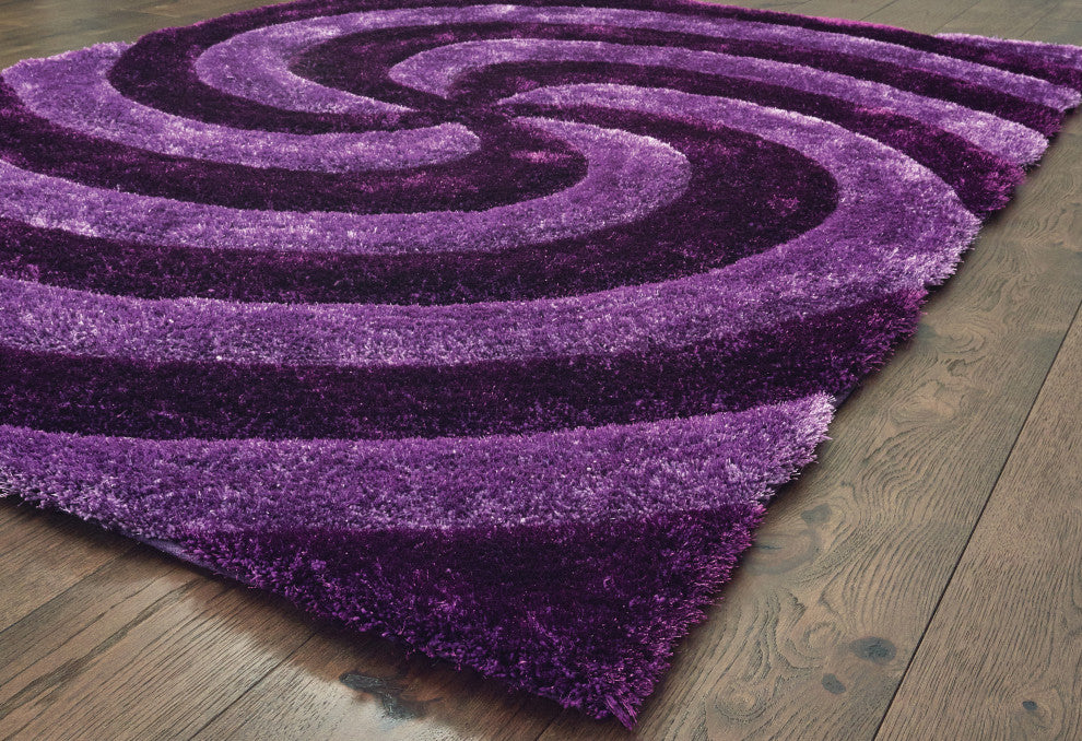 United Weavers Finesse Pinnacle Violet Oversize Rug 7'10x10'6