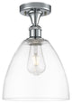 Innovations Lighting 516-1C-PC-GBD-92 1 Light 9" Semi-Flush Mount