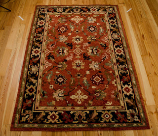 Nourison Tahoe 3'9" x 5'9" Rust Traditional Indoor Area Rug