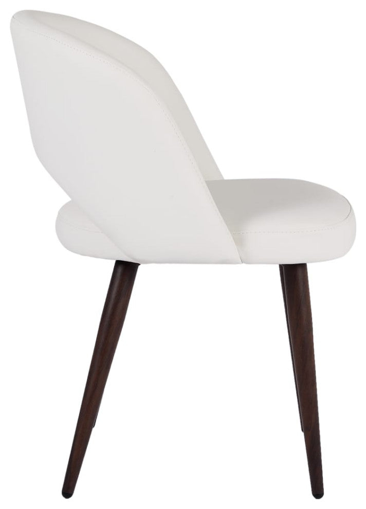 Executive Dining Chair, White