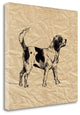 "Beagle" By Sabine Berg, Giclee Print on Gallery Wrap Canvas, Ready to Hang