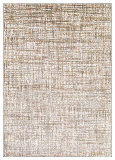 Surya Zermatt ZRT-2329 5'2"x7' Rug, Medium Gray/Camel/Cream/Taupe