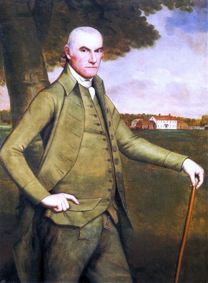 Ralph Earl Colonel William Floyd, Gallery Wrapped Canvas Print, 21"x28"