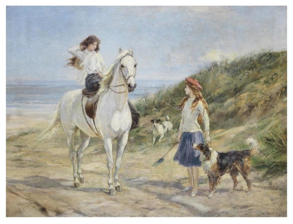 "Holiday Time, 1933" Digital Paper Print by Heywood Hardy, 26"x20"