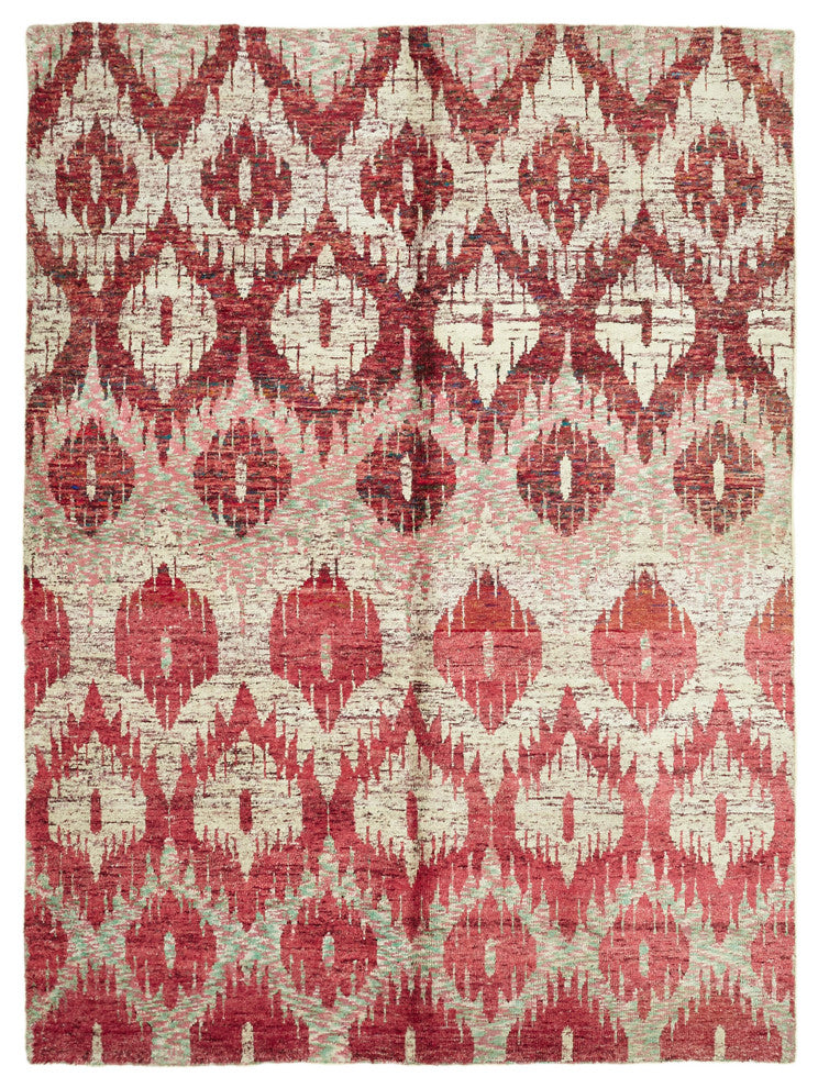 Rug N Carpet - Handmade Decorative 8' 10'' x 11' 9'' Moroccan Area Rug