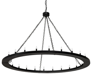 72" Wide Loxley 24 Light Chandelier