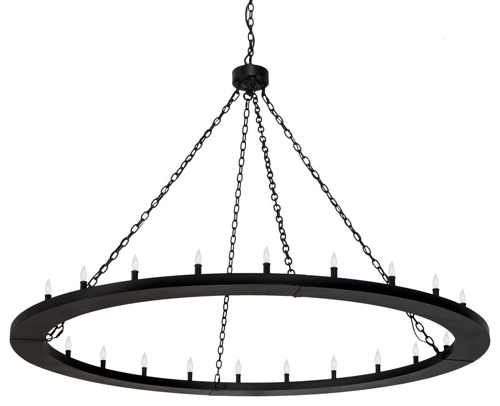 72" Wide Loxley 24 Light Chandelier
