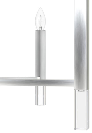 Hunter Sunjai Brushed Nickel 12 Light 3-Tier Chandelier Light