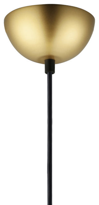 ET2 E20361-92 Half Moon 8"W LED Mini Pendant - Metallic Gold